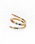 Jaya Jewelled Wrap Ring