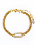 Harlow Luxe 18k Gold Plated Statement Bracelet