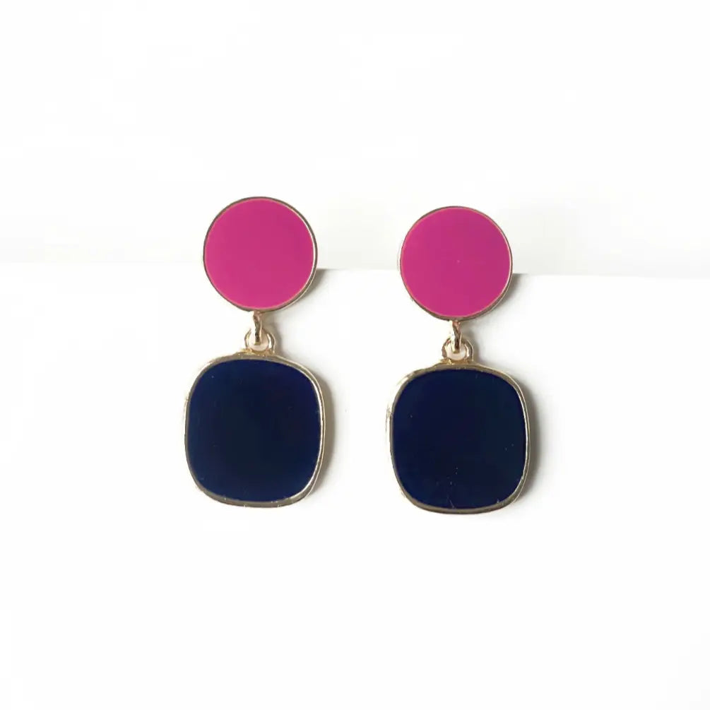 Madison Enamel Drop Earrings
