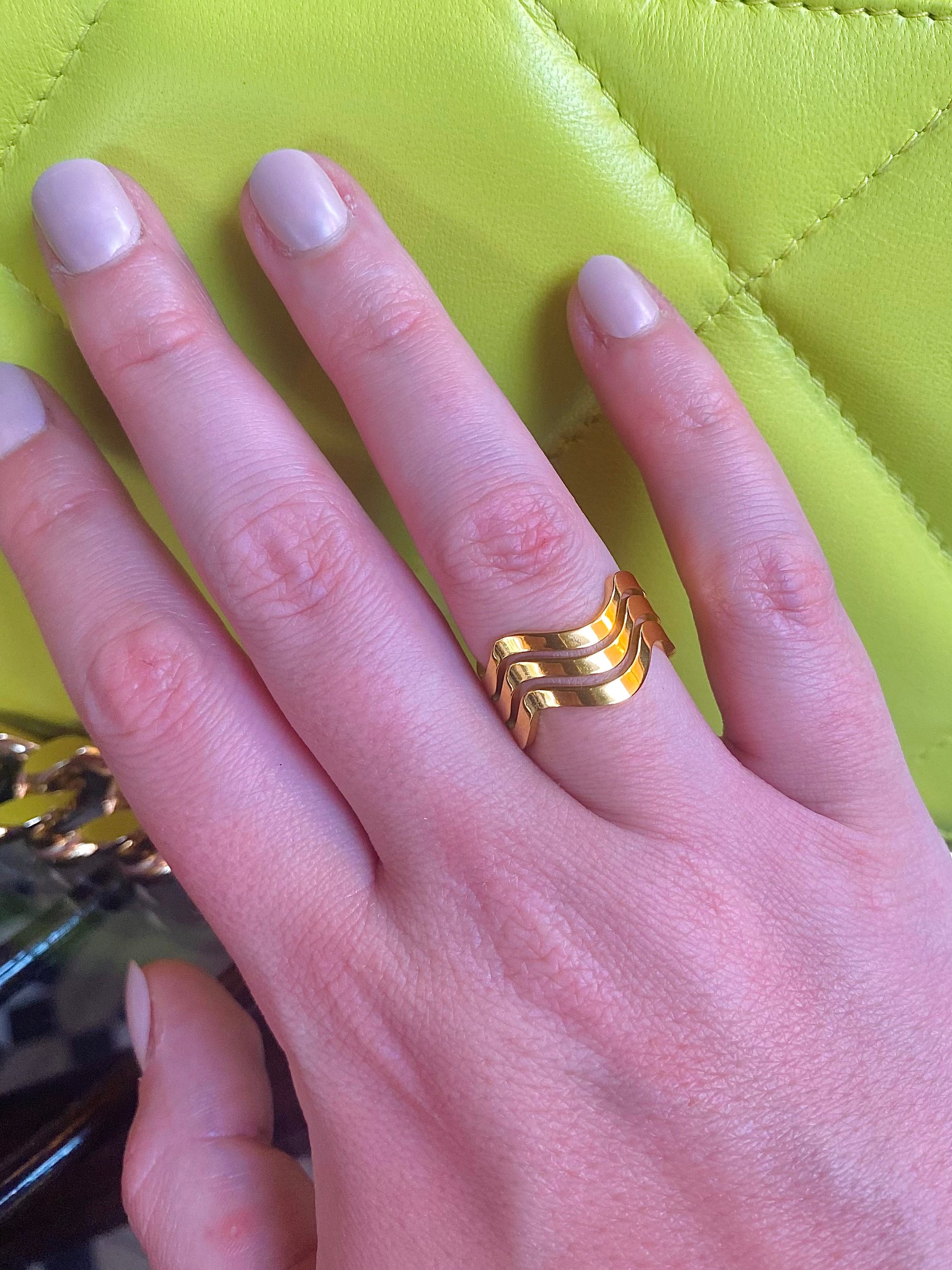 Auris Luxe Gold Ring