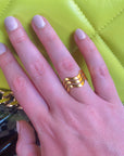 Auris Luxe Gold Ring