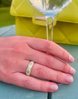 Cleo Mint Jewelled Enamel Ring