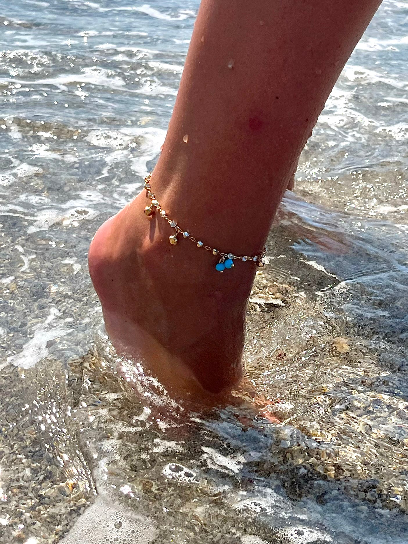 Kaeli Diamante Trim Anklet