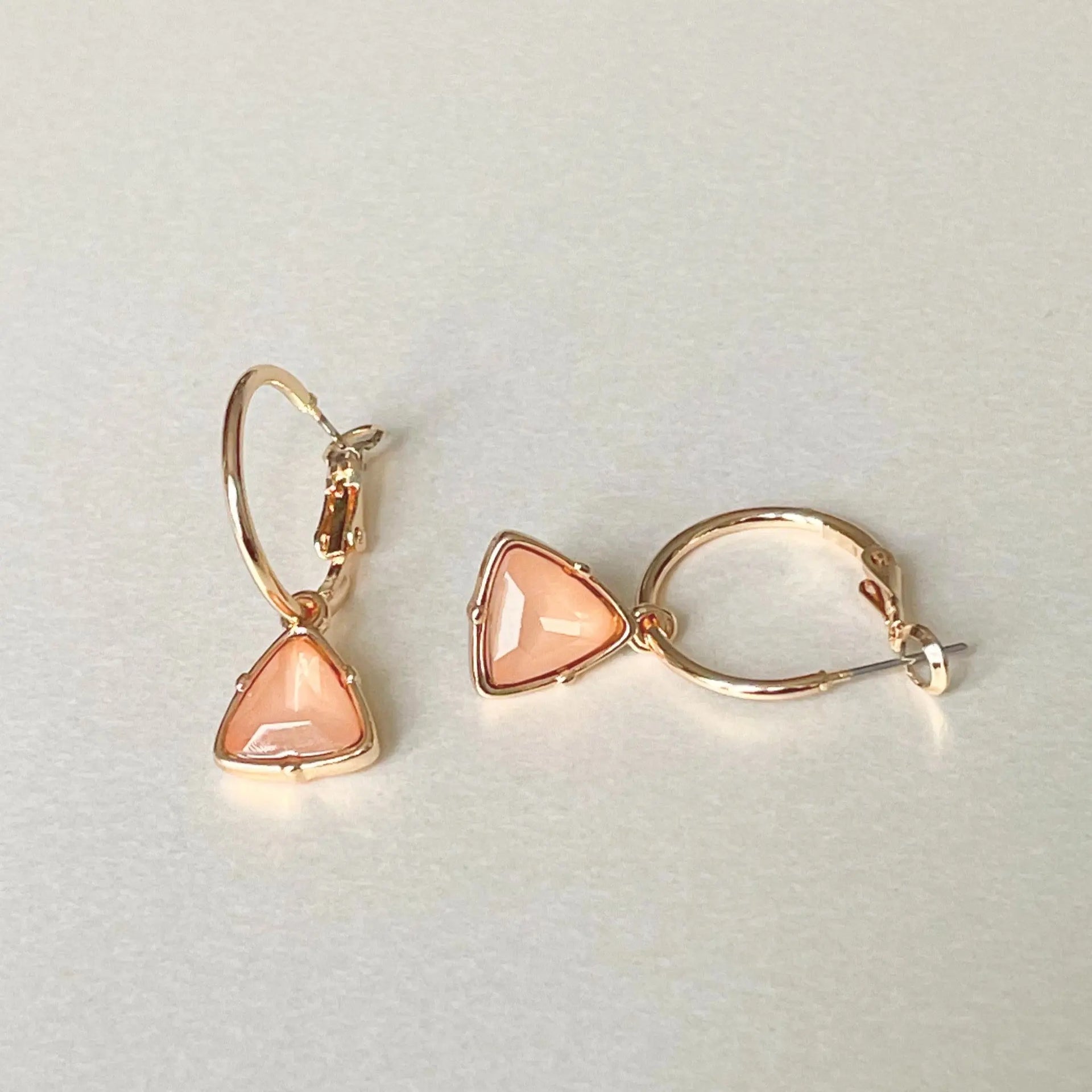 Holly Gem Hoop Earrings