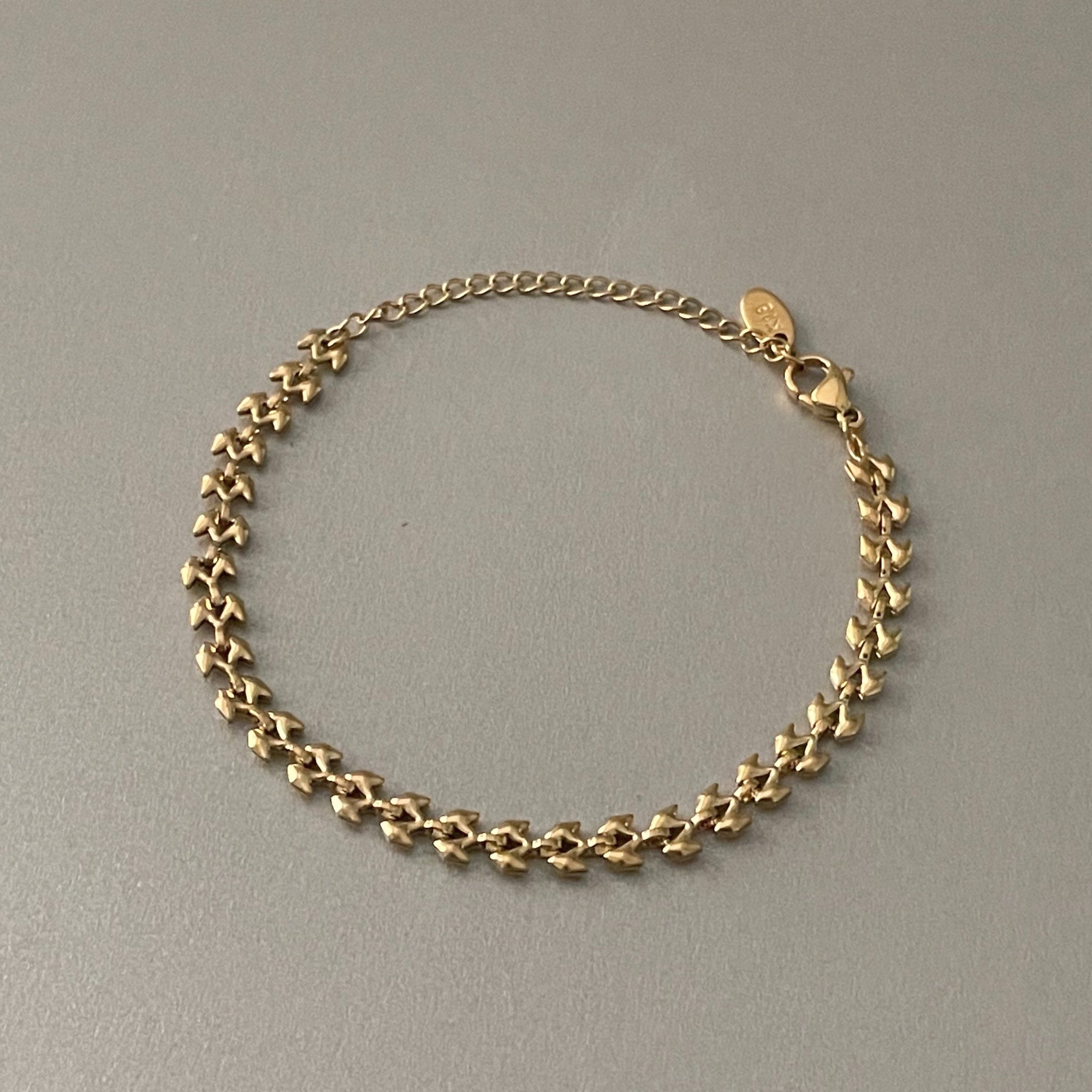 Capri Luxe 18k Gold Plated Textured Bracelet