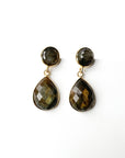 Joyce Faceted Labradorite Drop Earrings