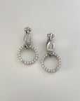 Mayaserena Diamante Clip On Earrings