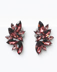 Amalia Rhinestone Flare Earrings