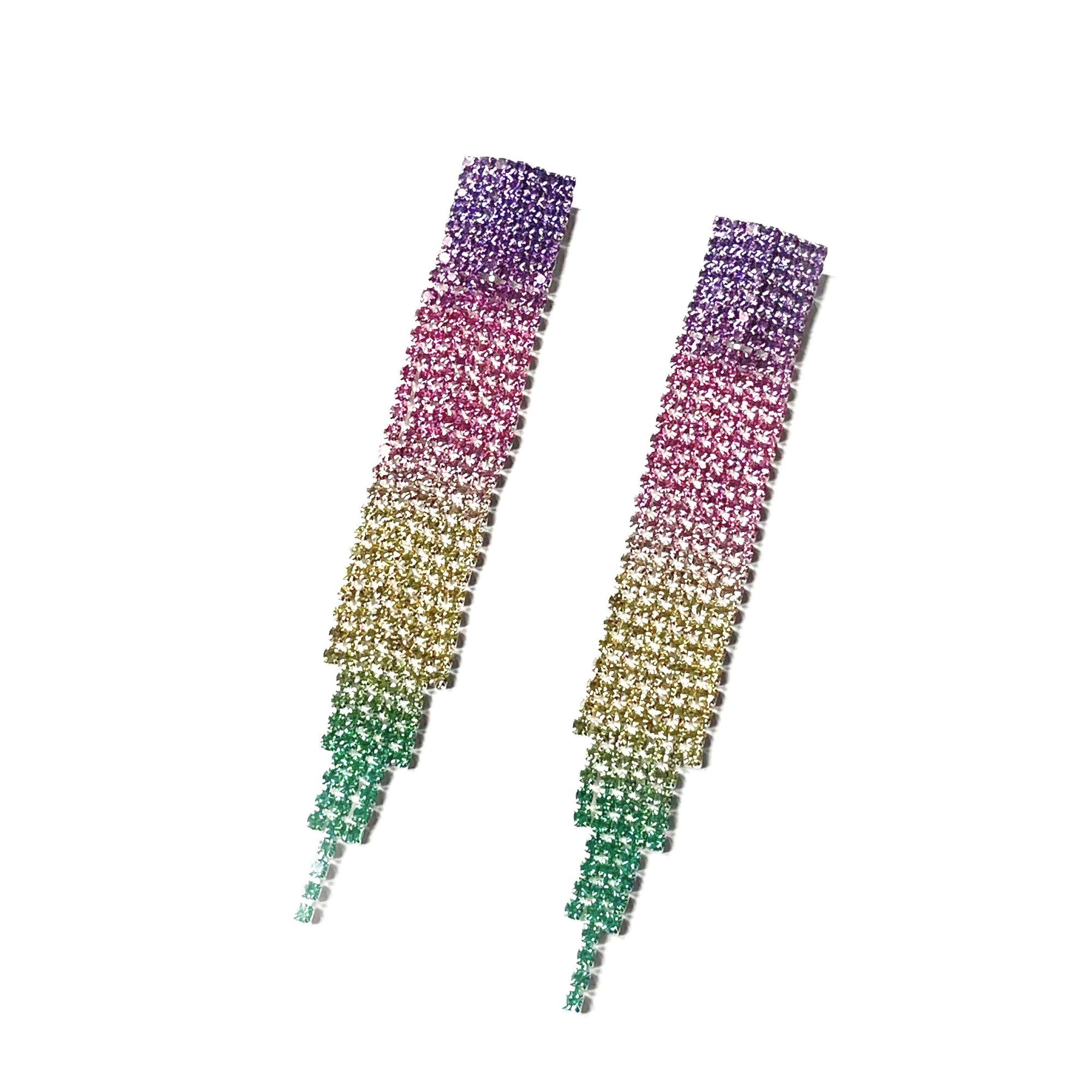 Sienna Ombre Rainbow Drop Earrings