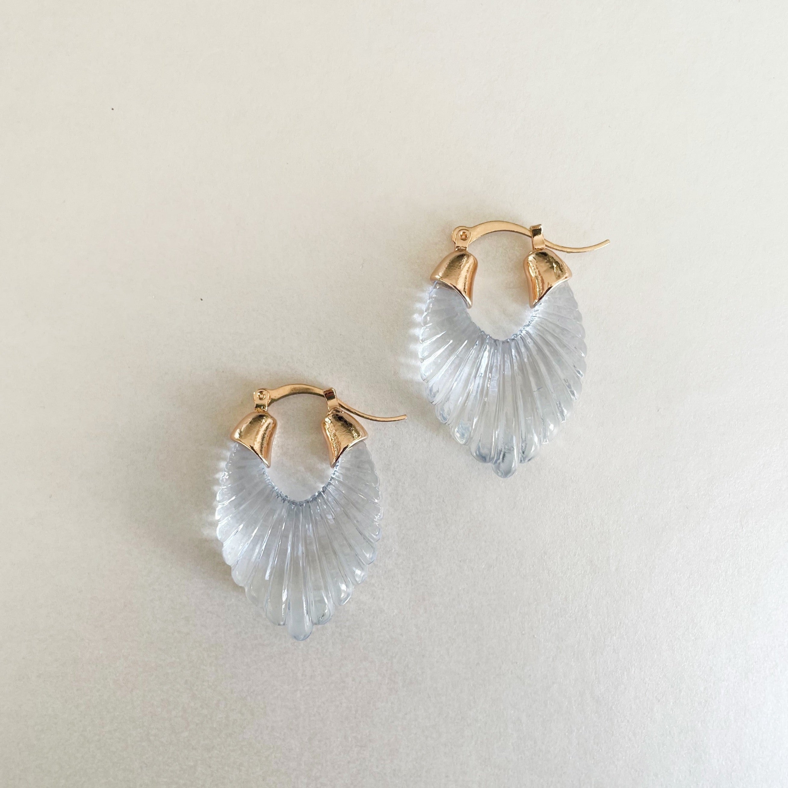 Audrey Sky Hoop Earrings