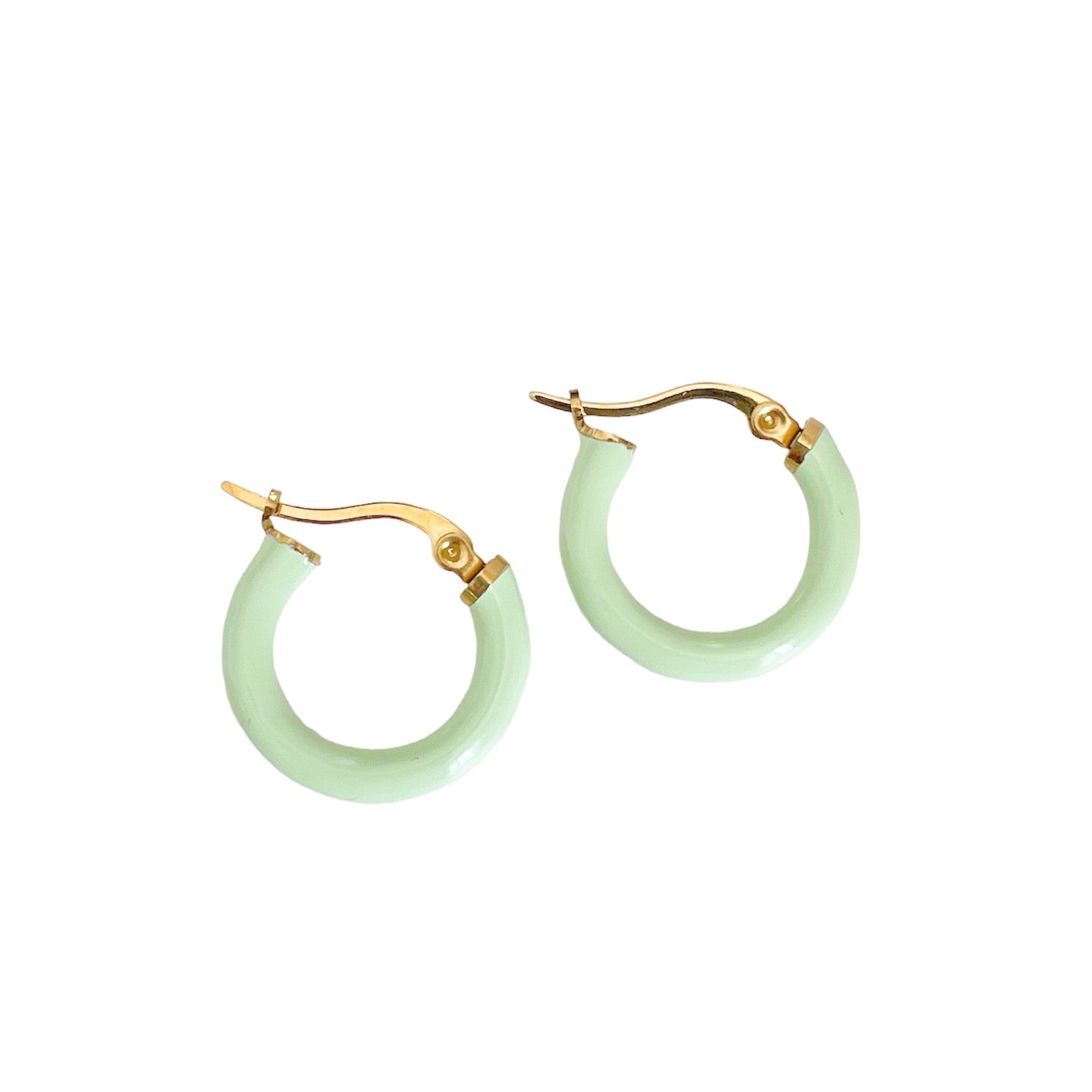 Anais 18K Gold Plated Hoops