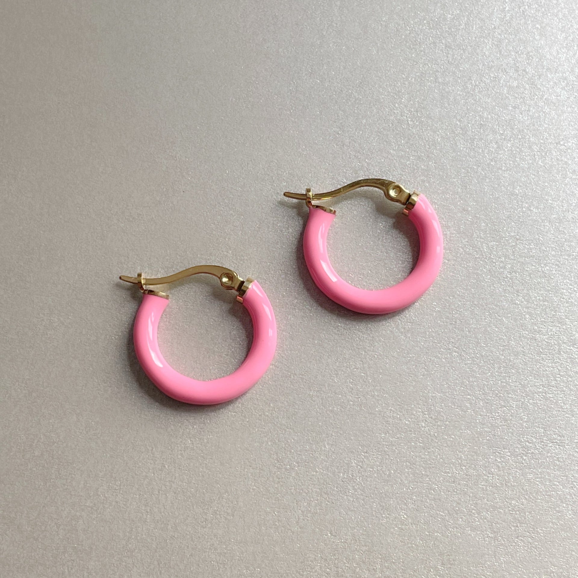 Anais 18k Gold Plated Hoops