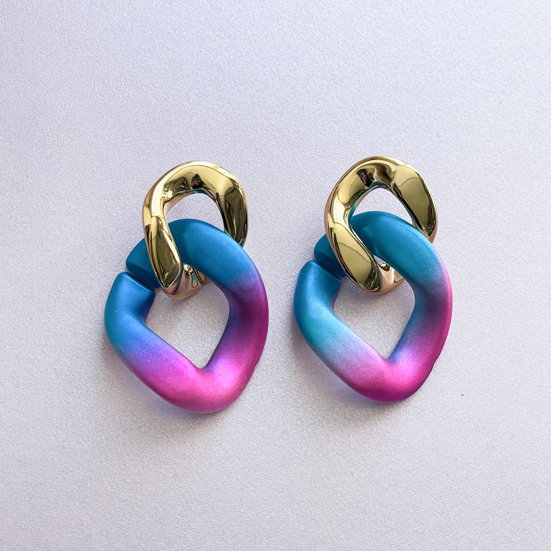 Bryce Cobalt Ombre Earrings
