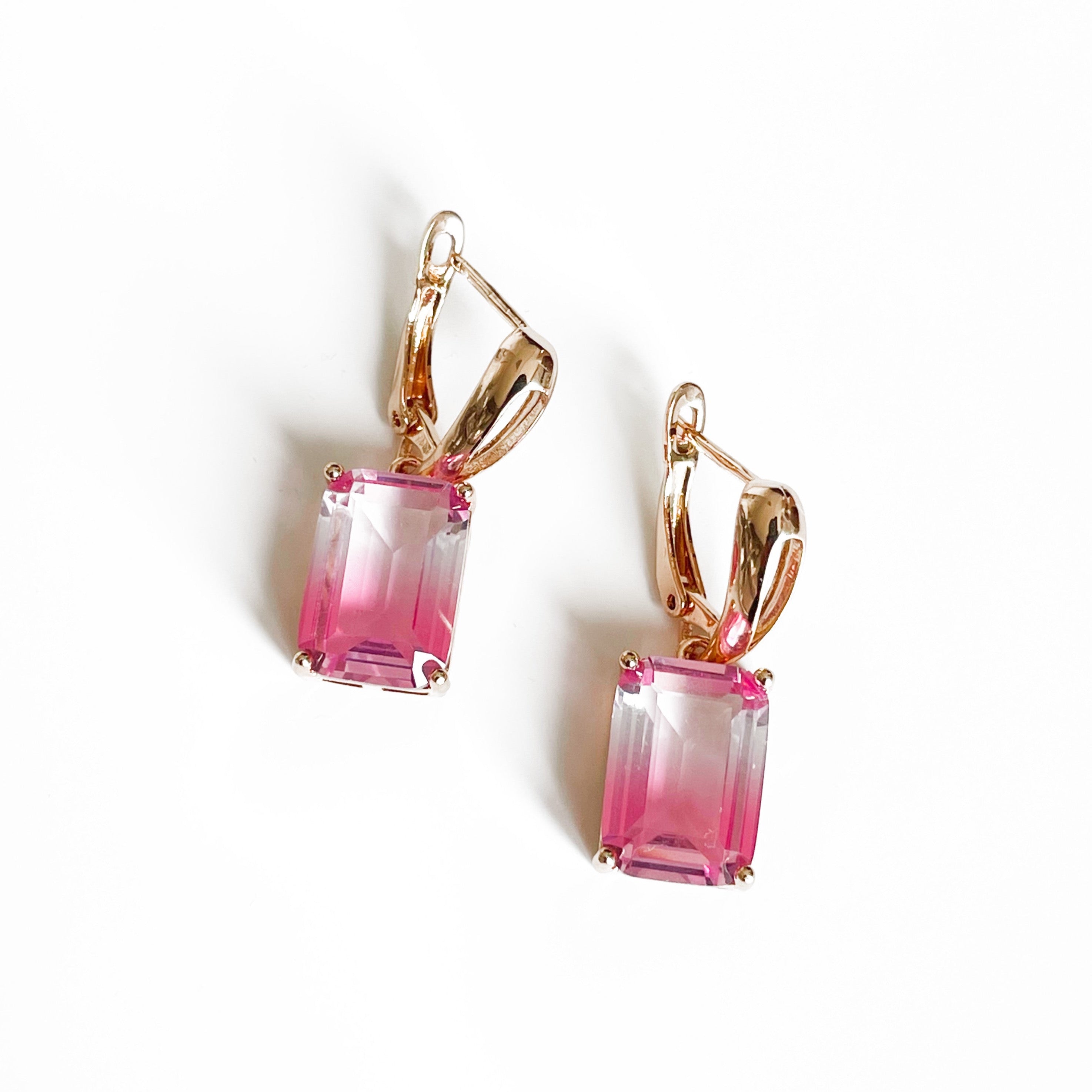 Elia Rose Faceted Ombre Earrings