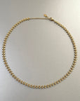 Capri Luxe 18k Gold Plated Textured Chain