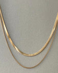 Milan Luxe 18k Gold Plated Double Layer Chain