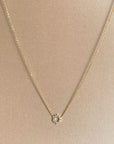 Elodie Luxe 18k Gold Plated Sunburst Necklace