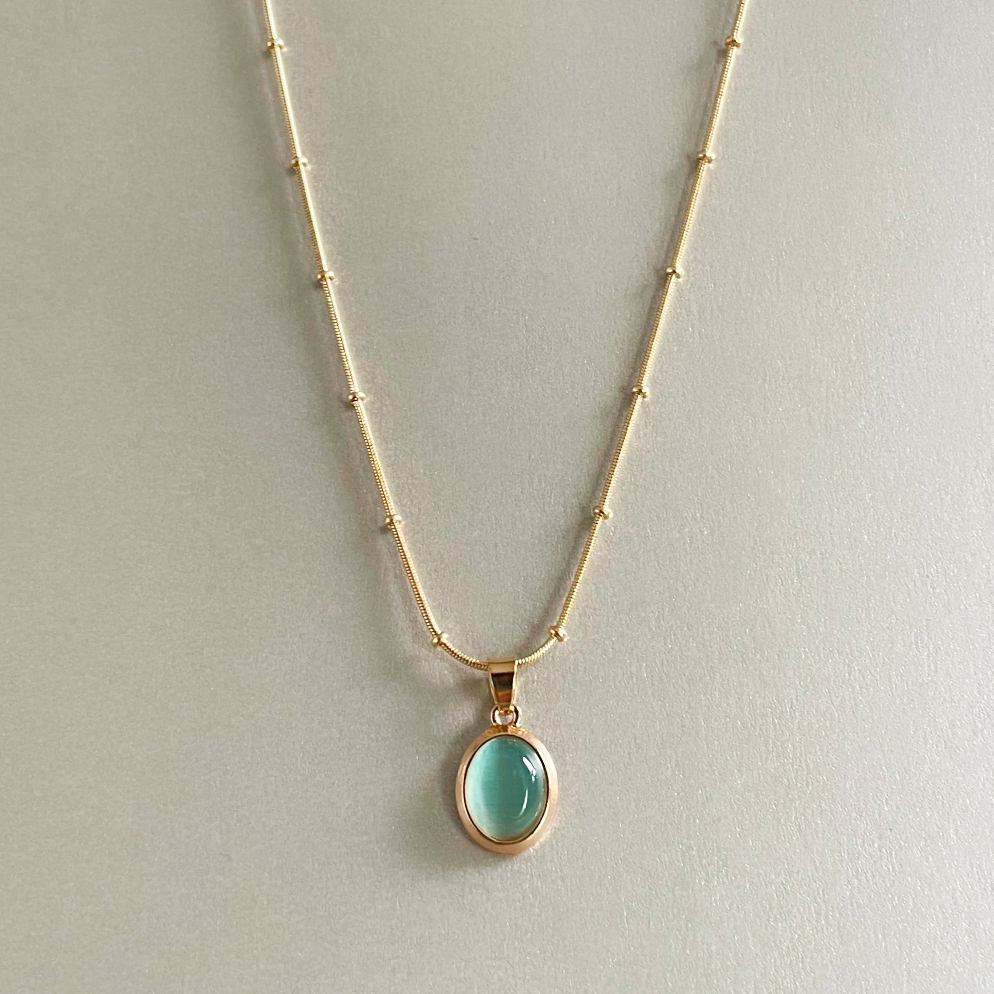 Simi Azure Pendant Necklace