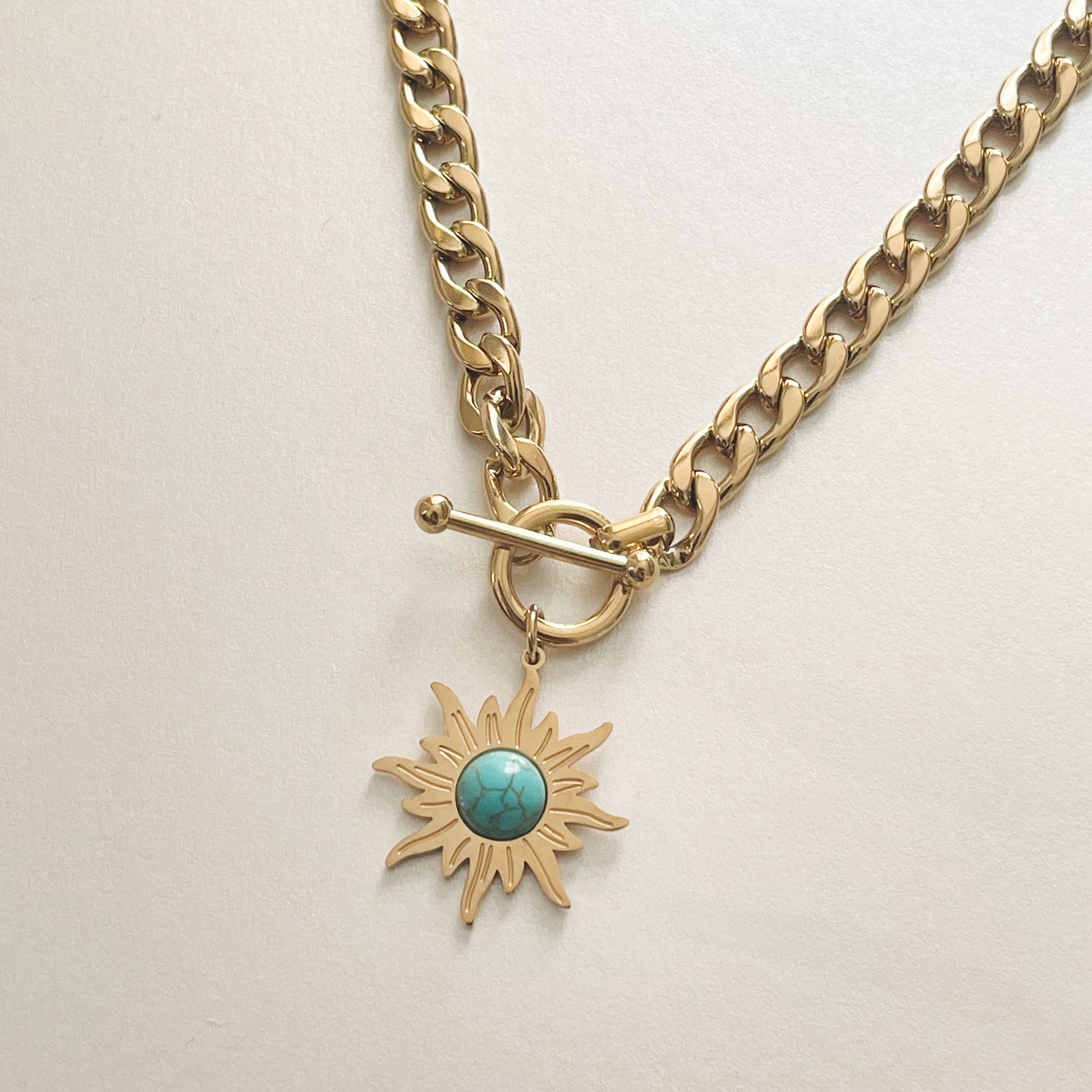 Calista Sunburst Necklace