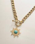 Calista Sunburst Necklace