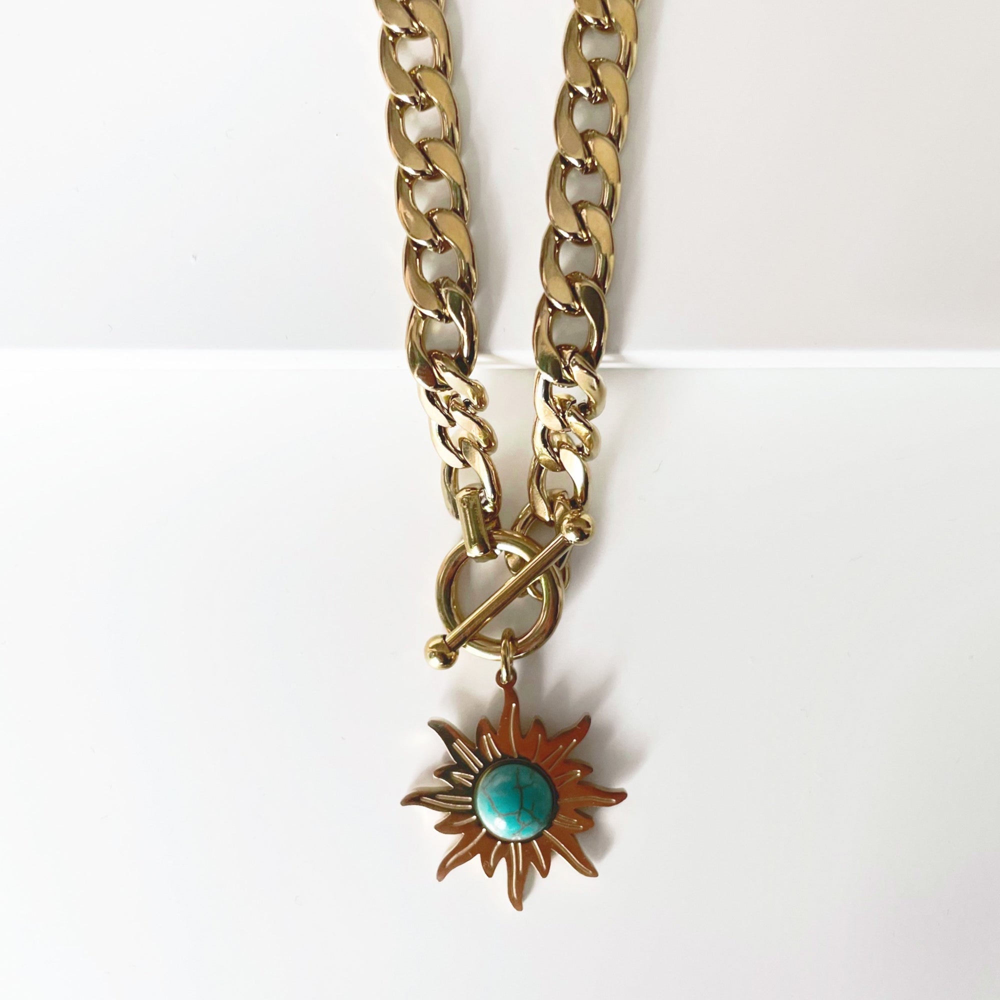 Calista Sunburst Necklace