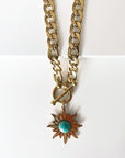 Calista Sunburst Necklace