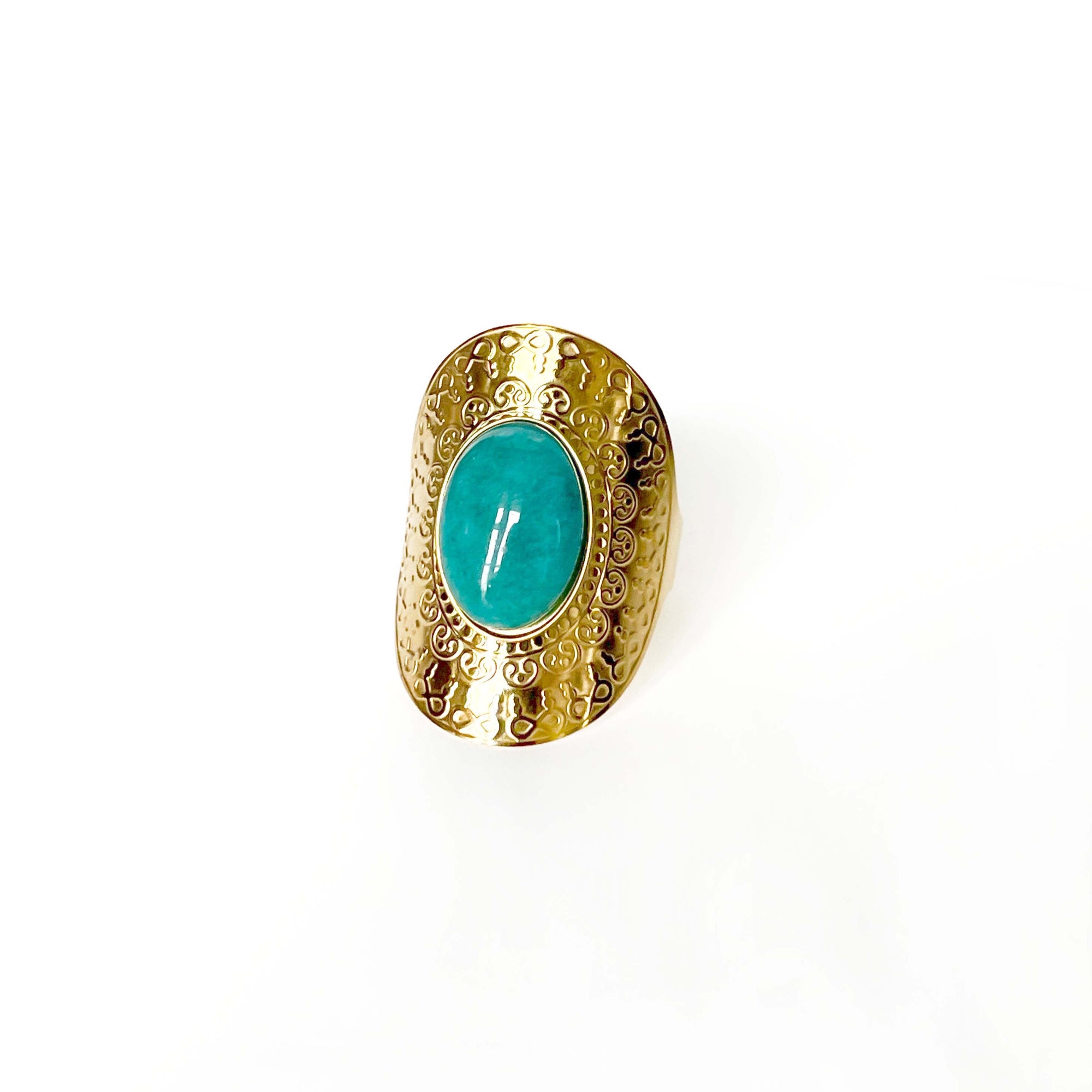 Azura Gold Plated Ring