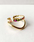 Faith Luxe 18k Gold Plated Ring