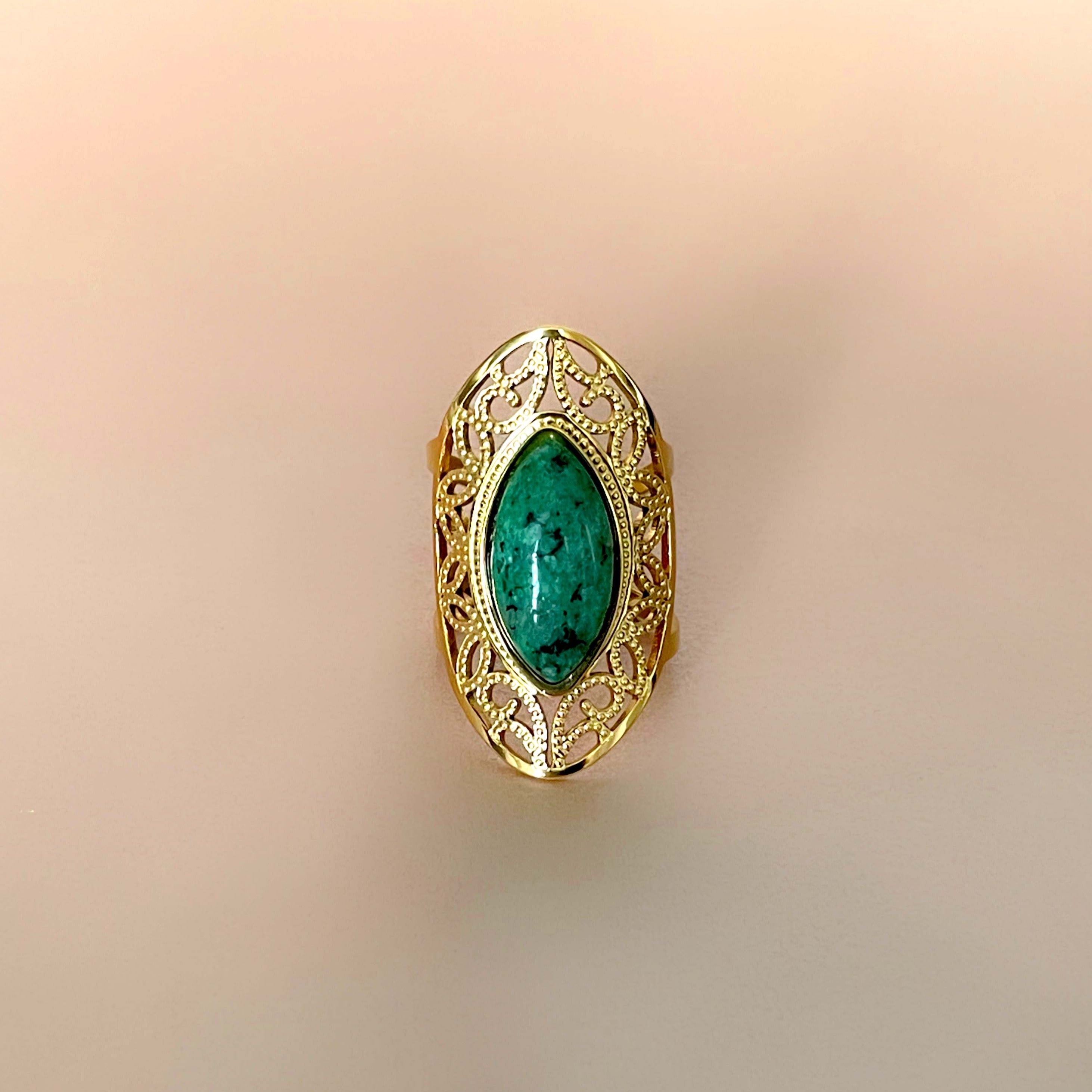 Temperance Luxe 18k Gold Plated Ring
