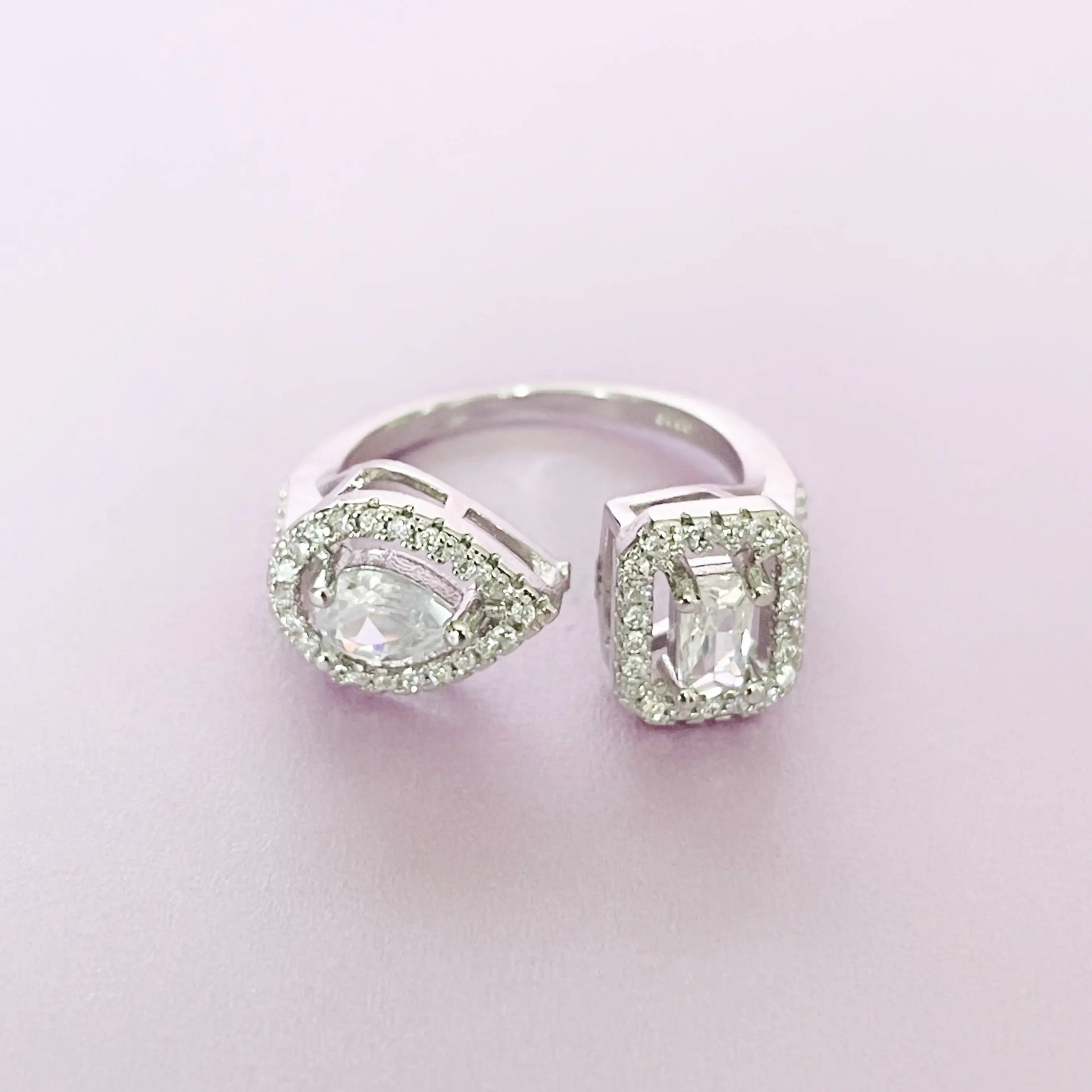 Seline Adjustable Jewel Ring