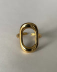 Cassidy Luxe 18k Gold Plated Ring